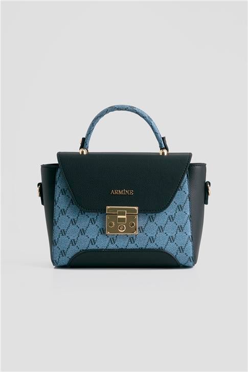 Armine Çanta Noktalı 25YD7378 Mavi