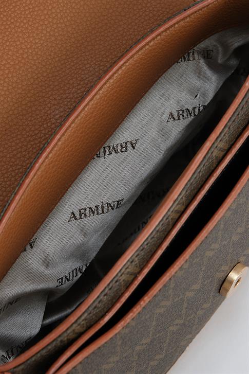 Armine Çanta Noktalı 25YD7385 Kahverengi