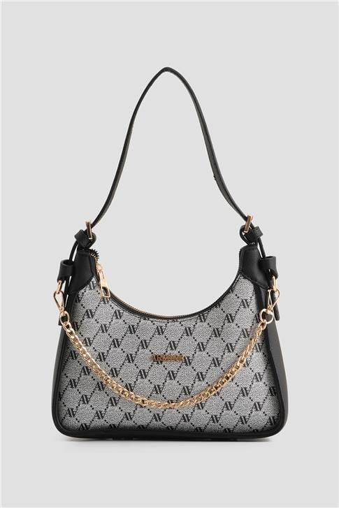 Armine Çanta Noktalı 25YD7386 Gri