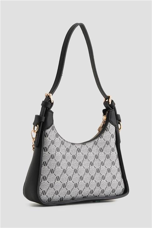 Armine Çanta Noktalı 25YD7386 Gri