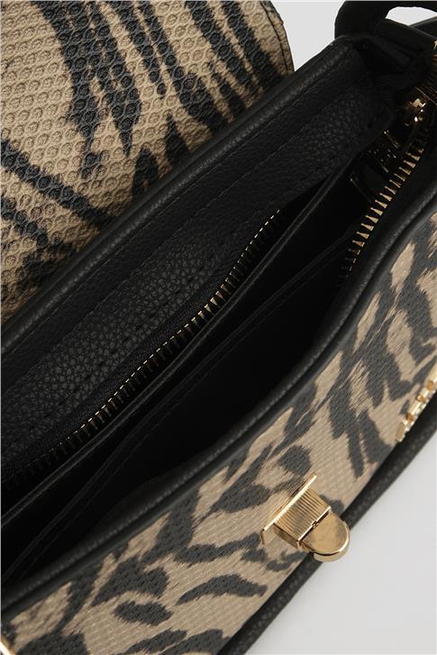 Armine Pia Deri Çanta 25YD7397 Leopar