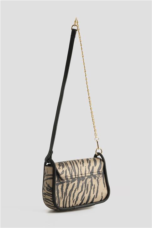 Armine Pia Deri Çanta 25YD7397 Leopar