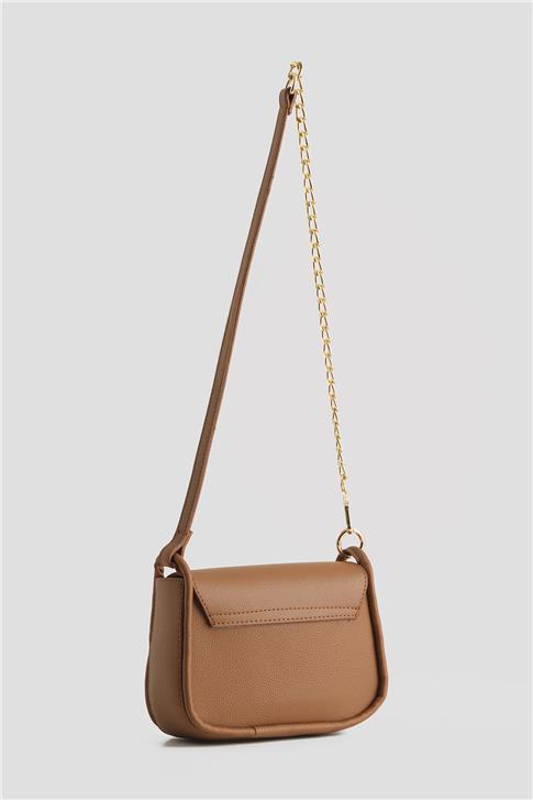 Armine Pia Deri Çanta 25YD7397 Taba