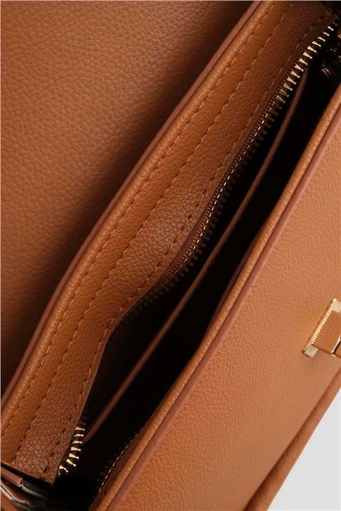 Armine Pia Deri Çanta 25YD7397 Taba