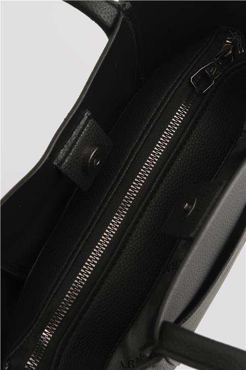 Armine Pia Deri Çanta 25YD7398 Siyah