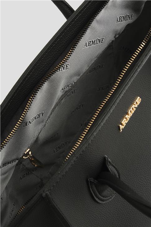 Armine Pia Deri Çanta 25YD7399 Siyah