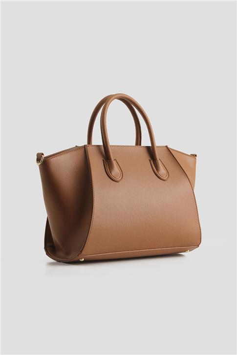 Armine Pia Deri Çanta 25YD7399 Taba