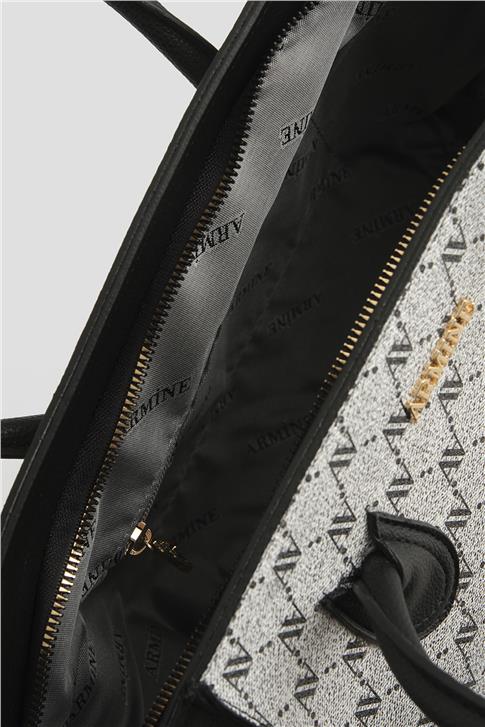 Armine Çanta Noktalı 25YD7399 Gri