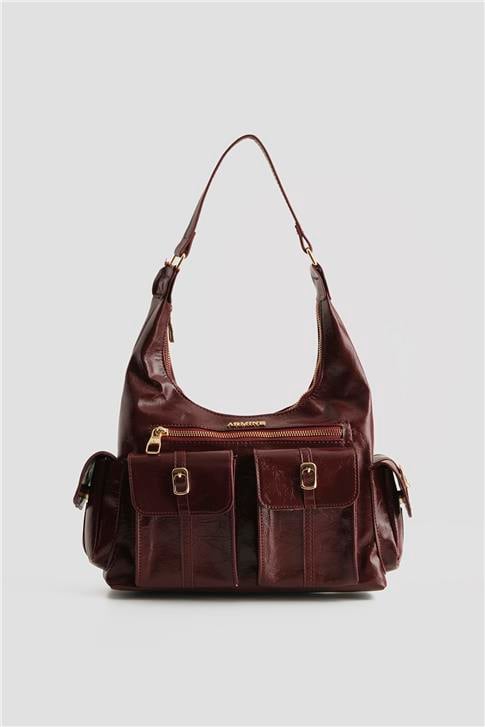Armine Çanta Rugan 25YD7401 Bordo