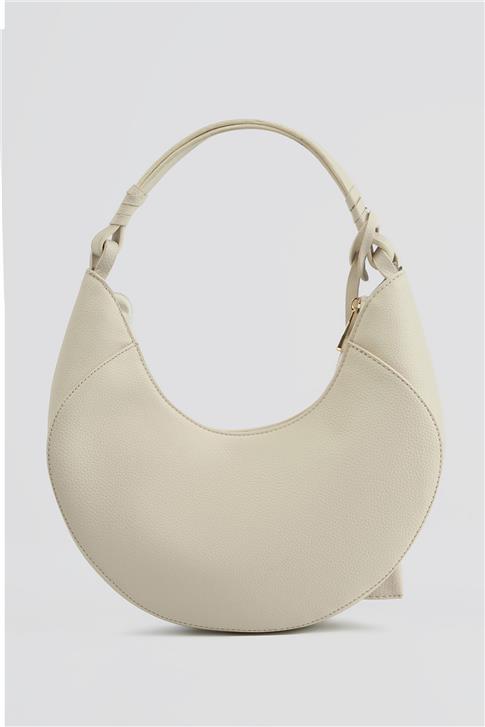 Armine Pia Deri Çanta 25YD7402 Krem