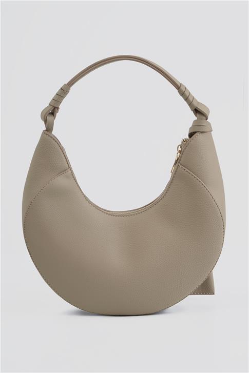 Armine Pia Deri Çanta 25YD7402 Vizon