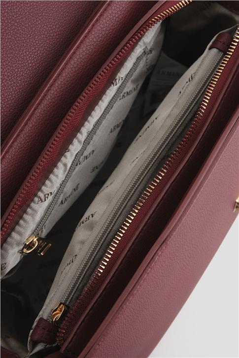 Armine Pia Deri Çanta 25YD7405 Bordo
