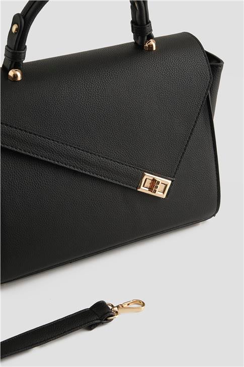 Armine Pia Deri Çanta 25YD7405 Siyah