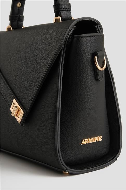 Armine Pia Deri Çanta 25YD7405 Siyah