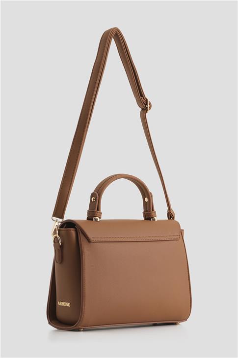 Armine Pia Deri Çanta 25YD7405 Taba