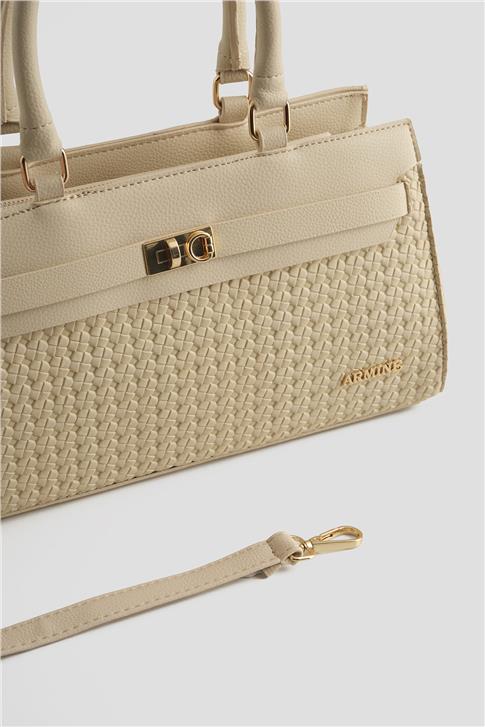Armine Çanta Örgü 25YD7407 Krem