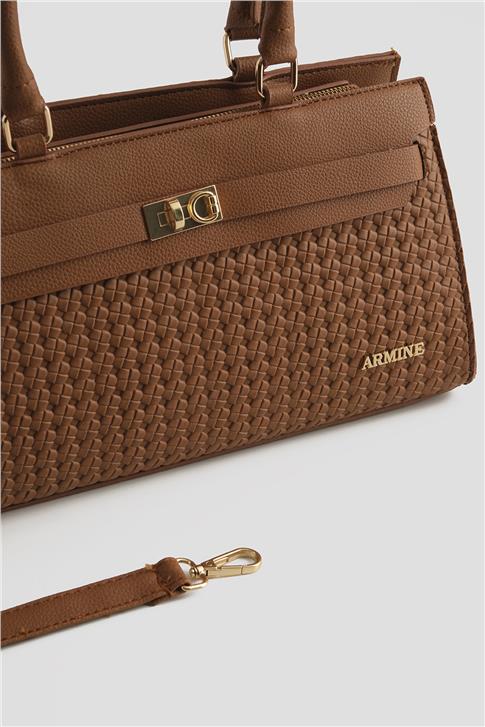 Armine Çanta Örgü 25YD7407 Taba