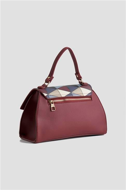 Armine Çanta Ekose 25YD7409 Bordo