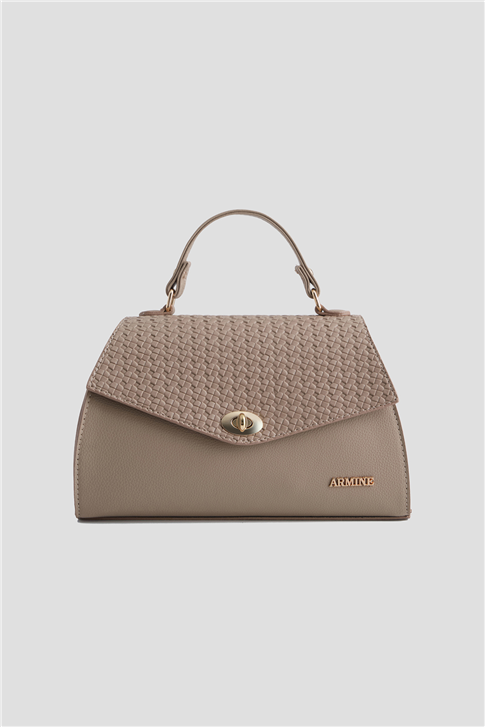 Armine Çanta Örgü 25YD7409 Vizon