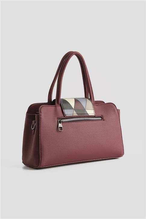 Armine Çanta Ekose 25YD7411 Bordo