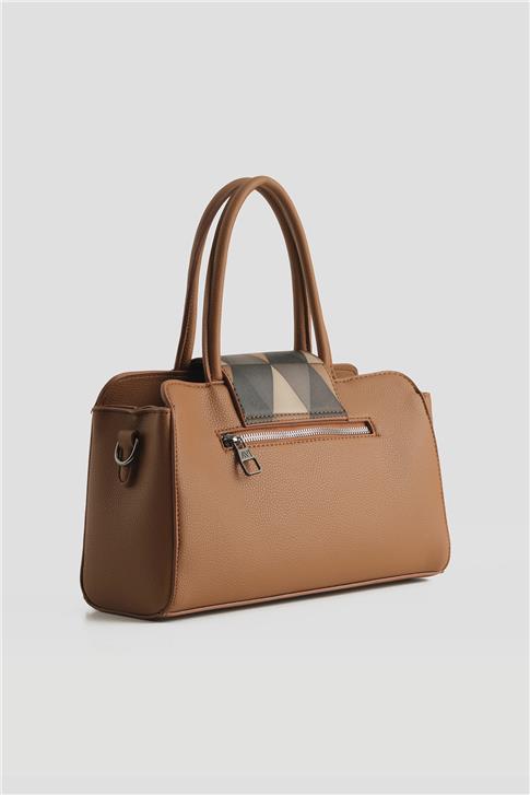 Armine Çanta Ekose 25YD7411 Taba