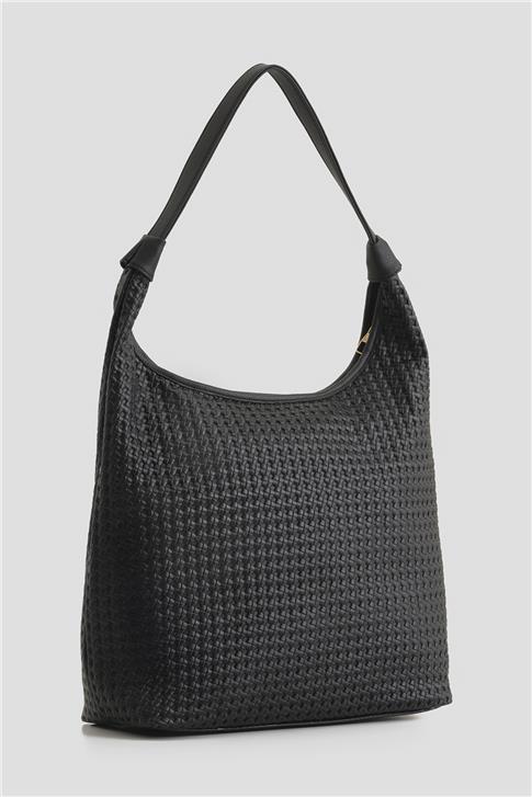 Armine Çanta Örgü 25YD7413 Siyah