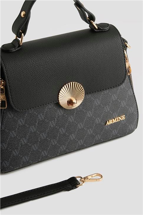 Armine Çanta Noktalı 25YD7415 Siyah