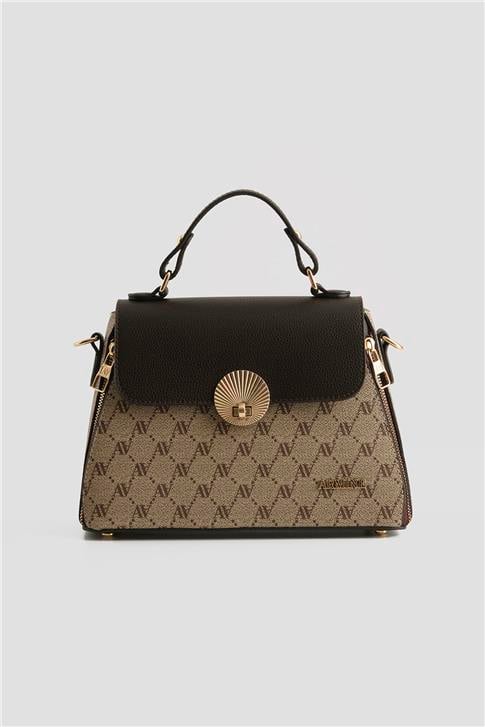 Armine Çanta Noktalı 25YD7415 Vizon