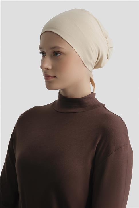 Dikişsiz XL Bone Krem