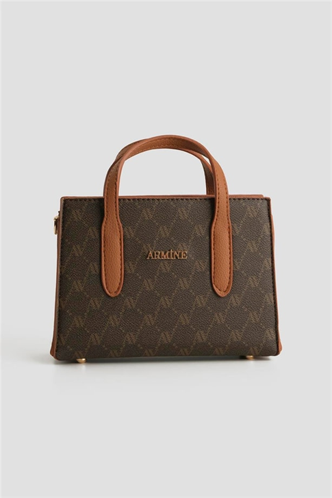 Noktalı Çanta Kahverengi