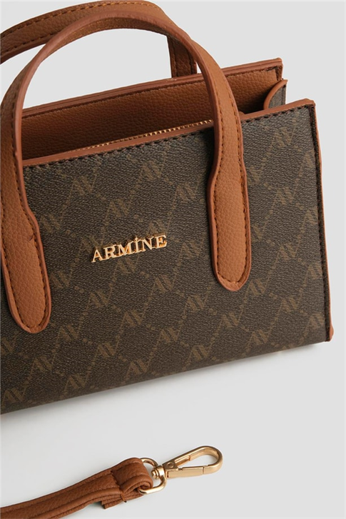 Noktalı Çanta Kahverengi