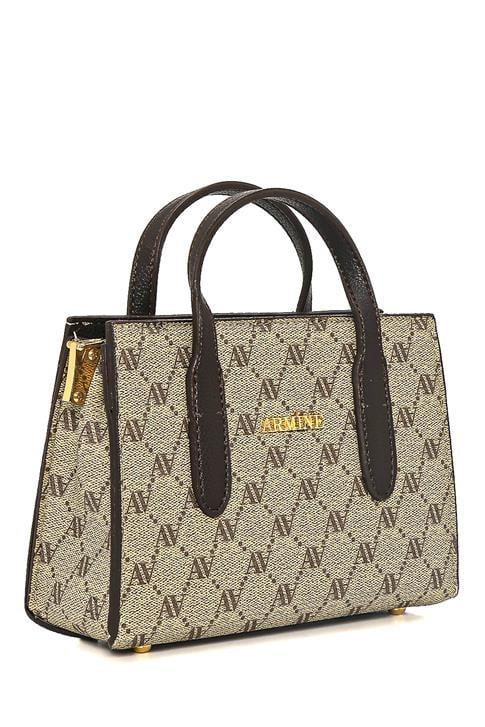 Noktalı Çanta Vizon