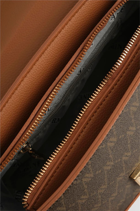 Noktalı Çanta Kahverengi