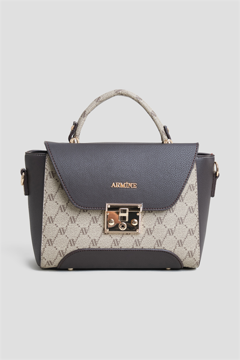 Noktalı Çanta Vizon