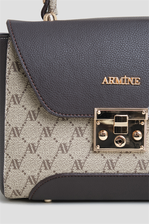 Noktalı Çanta Vizon