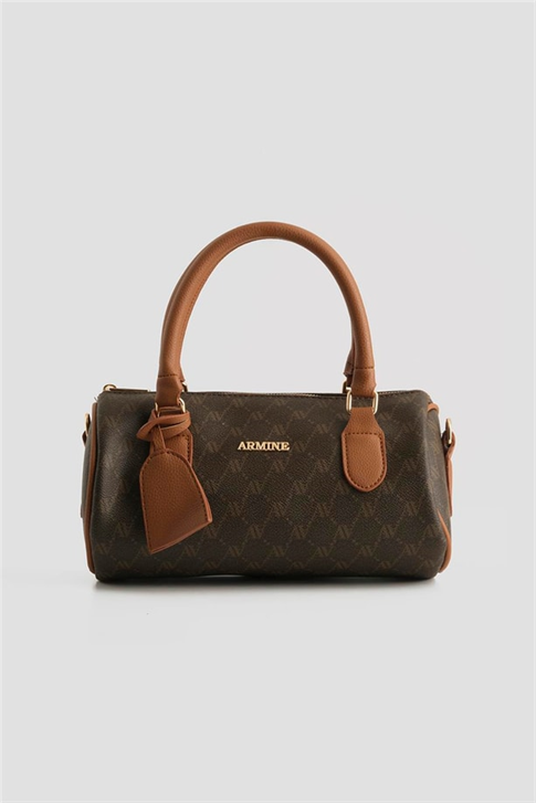 Noktalı Çanta Kahverengi