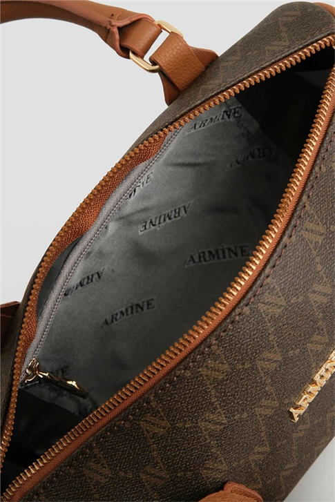 Noktalı Çanta Kahverengi