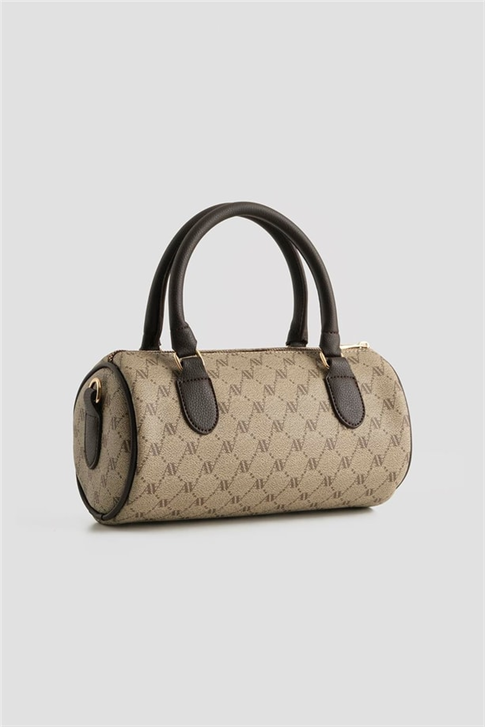 Noktalı Çanta Vizon