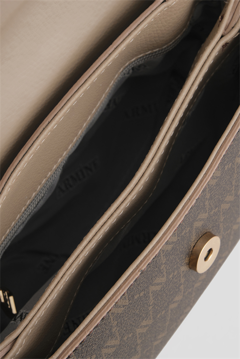 Noktalı Çanta Kahverengi