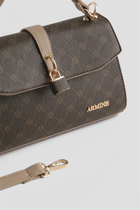 Noktalı Çanta Kahverengi