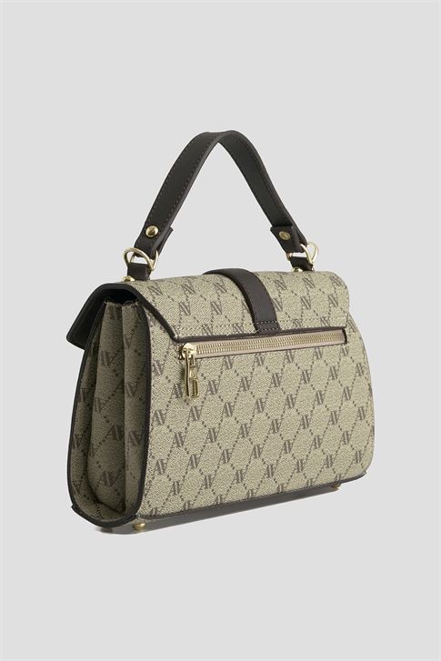 Noktalı Çanta Vizon