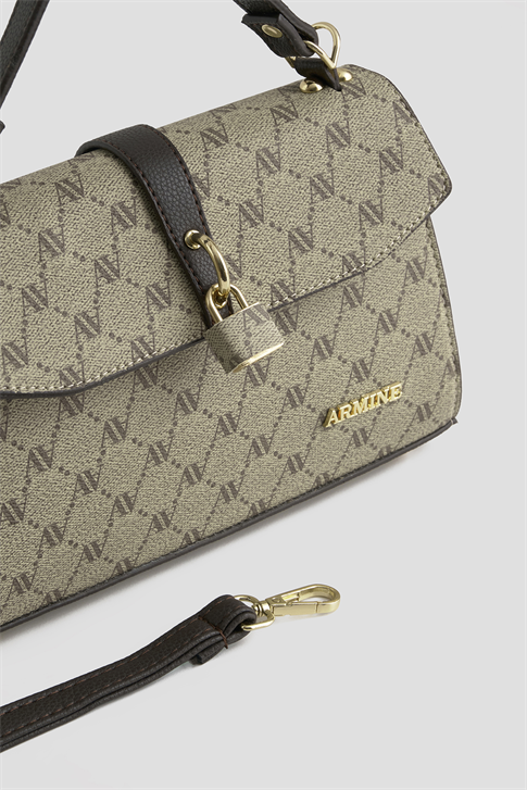 Noktalı Çanta Vizon