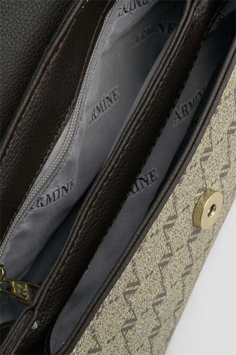 Noktalı Çanta Vizon