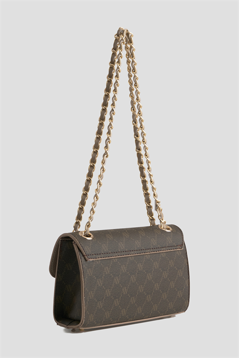 Noktalı Çanta Kahverengi