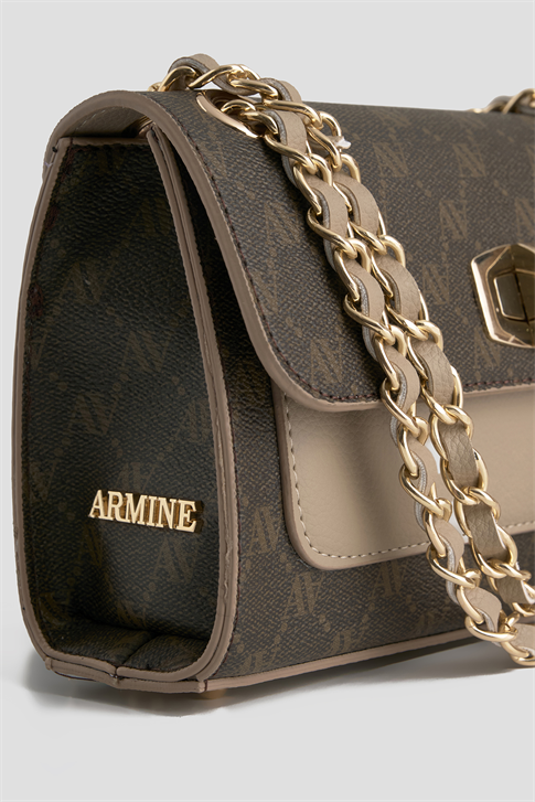 Noktalı Çanta Kahverengi