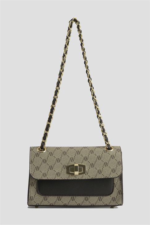 Noktalı Çanta Vizon