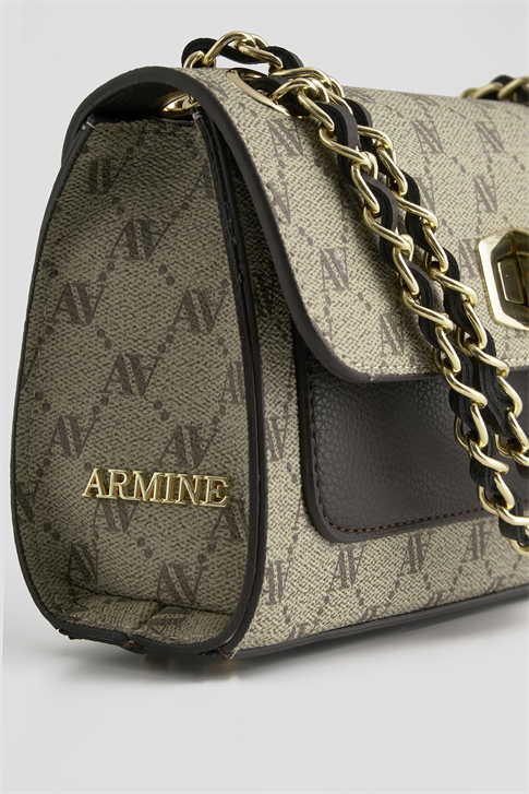 Noktalı Çanta Vizon