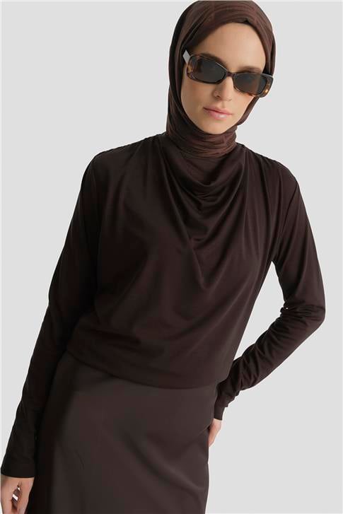 Armine Degaje Örme Badi Acı Kahve