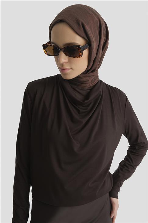 Armine Degaje Örme Badi Acı Kahve