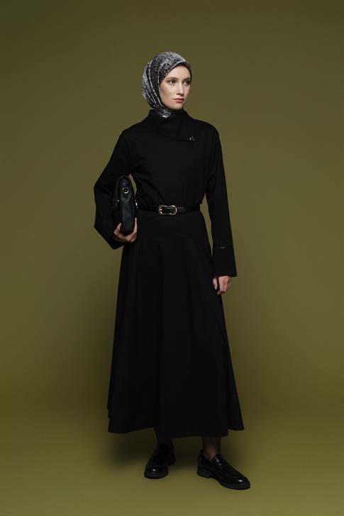 Poplin Tunik Siyah